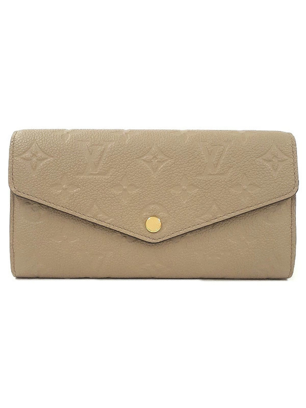 Louis Vuitton Monogram Empreinte Portefeuille Sarah Bi fold Long Wallet